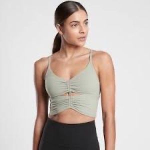 Athleta Cinch Longline Bra D-DD